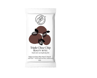 Krumbled Triple Choc Chip beauty Bites 32g (Pack of 14)