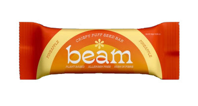 Beam Crispy Puff Seed Bar Pineapple 30g (Pack of 12)