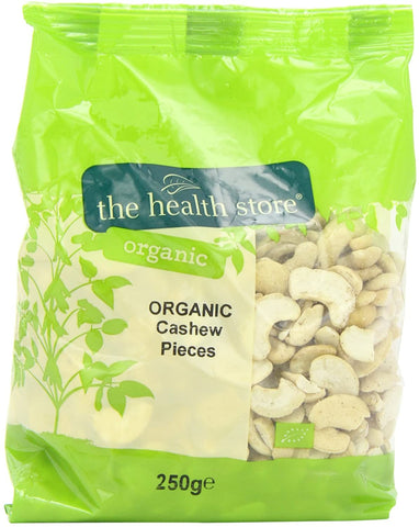 Ths Organic Nuts ths Organic Cashew Pieces 250ge (Pack of 3)