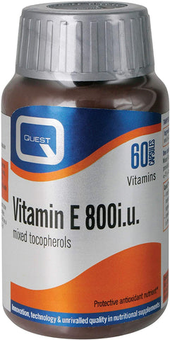 Quest Vitamin E 800iu 60 Capsules