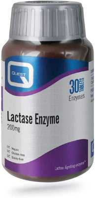 Quest Lactase Enzyme 200mg 90 Tablets