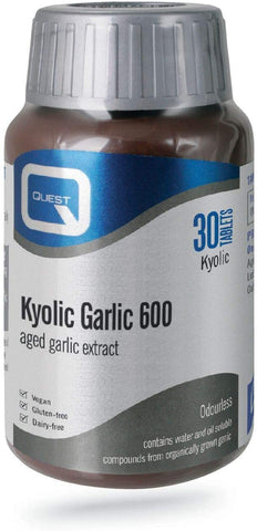 Quest Kyolic Garlic 600mg 30 Tablets
