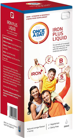 Quest Once A Day Iron Plus Liquid 200ml