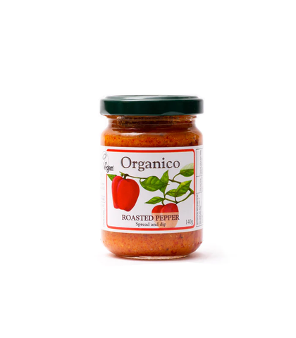 Organico Roasted Pepper Dip 140g (Pack of 6)