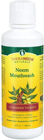 Theraneem Neem Mouthwash Cinnamon 473ml