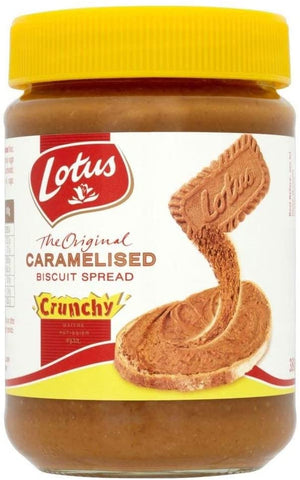 Lotus Crunchy Caramelised Biscuit Spread Crunchy 380g
