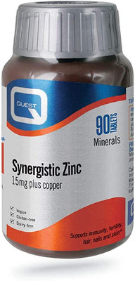 Quest Synergistic Zinc 15mg 90 Tablets