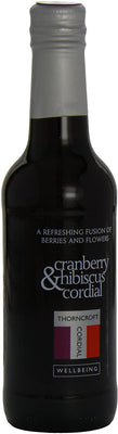 Thorncroft Cranberry & Hibiscus Cordial 330ml (Pack of 6)