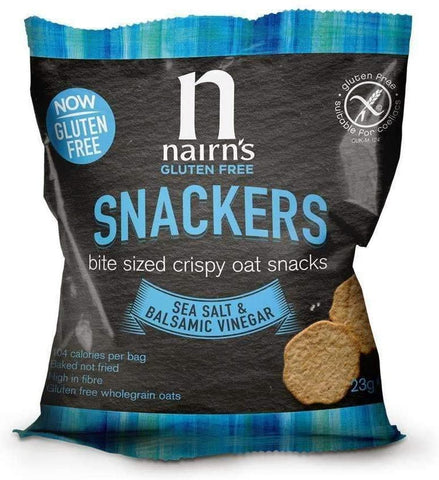 Nairn's Snackers - Sea Salt & Balsamic Vinegar 23g (Pack of 20)