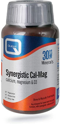 Quest Synergistic Cal-Mag 30 Tablets
