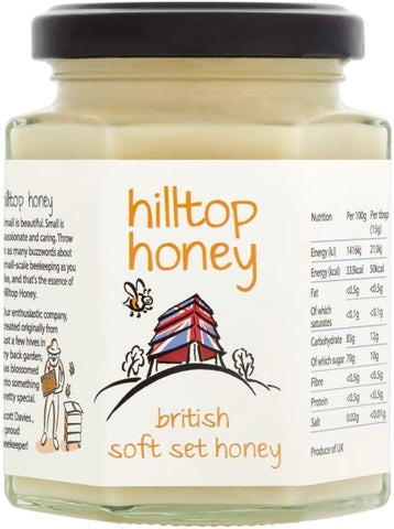 Hilltop Honey British Soft Set 340g