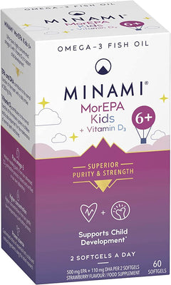 Minami Nutrition MorEPA Mini 6 Years+ 60 Capsules
