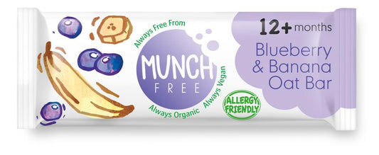 Munch Free Blueberry & Banana Oat Bar (25g x 16)