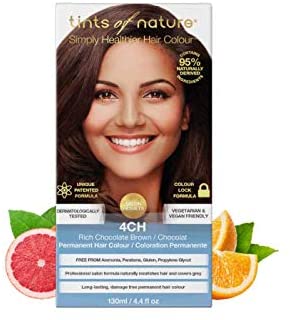 Tints of Nature Permanent Colour - Rich CDhocolate Brown - 4CH 130ml