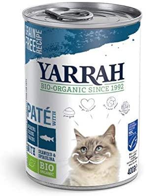 Yarrah Cat Food - Msc Fish Pate With Spirulina & Seaweed 400g
