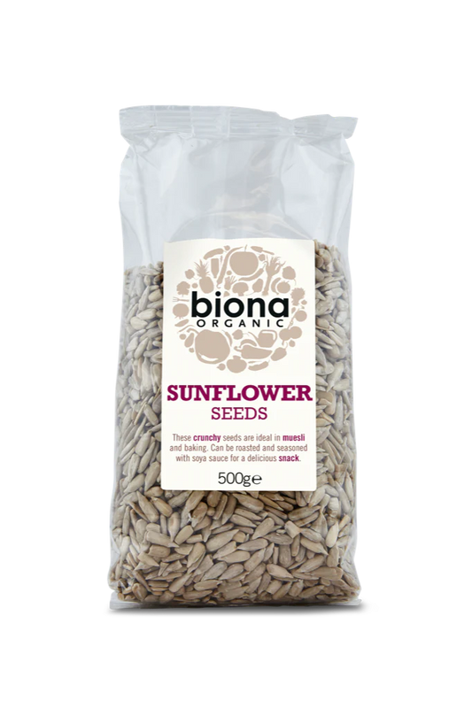 Biona Sunflower seeds Organic 500g (Pack of 6)