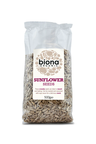 Biona Sunflower seeds Organic 500g (Pack of 6)