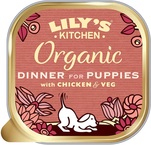 Lily's Kitchen Organic Dinner - For Puppies 150g (Pack of 11)