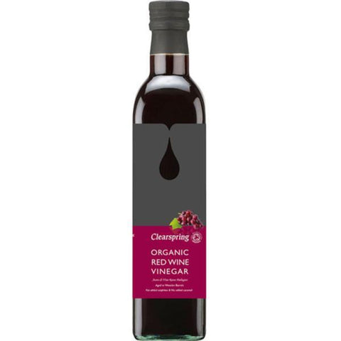 Clearspring Red Wine Vinegar - Organic 500Ml