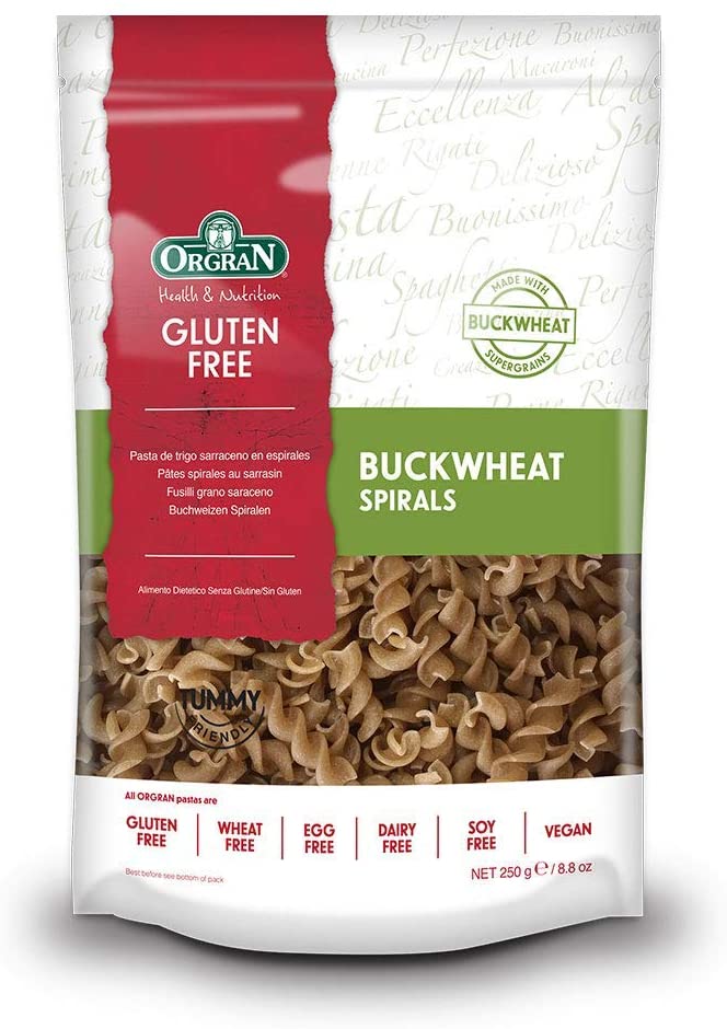 Orgran Buckwheat Spirals Pasta 250g