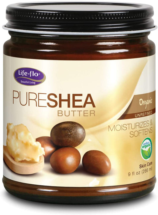 Life Flo Pure Shea Butter Organic 266ml