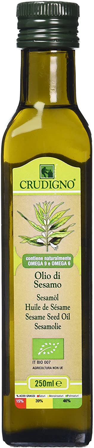 Crudigno Organic Sesame Seed Oil 250ml