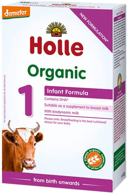 Holle Organic Baby Milks - Infant Formula 1 - Single Carton, 400g