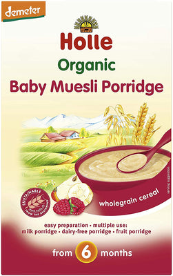 Holle Organic Baby Porridges - Baby Muesli - Single Carton, 250g