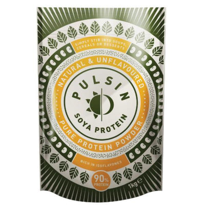 Pulsin Natural Soy Protein (1kg)