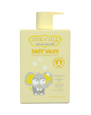 Jack & Jill Baby Wash Natural 300ml (Pack of 24)
