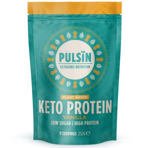 Pulsin Vanilla Keto Protein Powder 252g