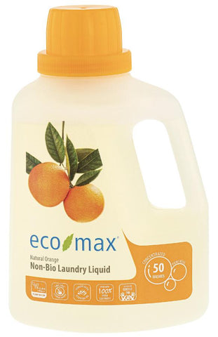 Eco-Max Laundry Detergent 50 Wash - Orange 1.5Ltr