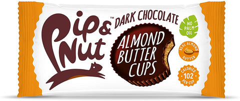 Pip & Nut Dark Choc Almond Butter Cups 34g (Pack of 15)