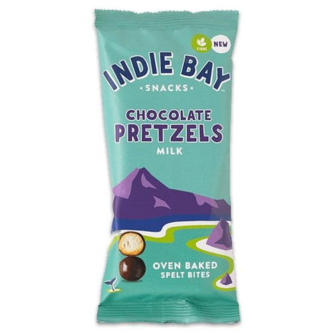 Indie Bay Milk Chocolate Coated Pretzel Bites 31g (Pack of 14)