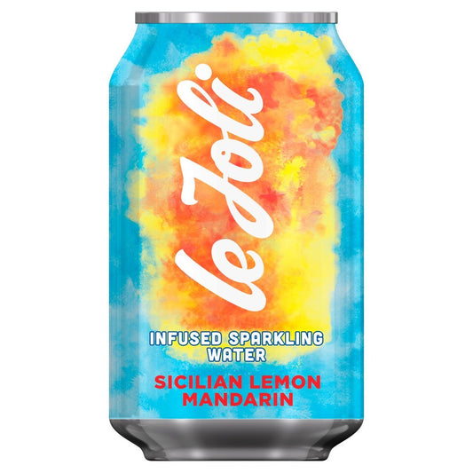 Le Joli  Sicilian Lemon & Mandarin Water 330ml (Pack of 24)