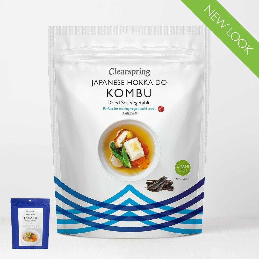 Clearspring Japanese Hokkaido Kombu 40g (Pack of 5)