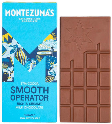 Montezuma's Smooth Operator 37% Milk Bar 90g