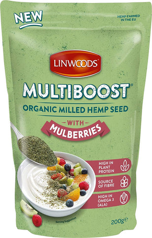 Linwoods Organic Milled Hemp Seed & Mulberry 200g
