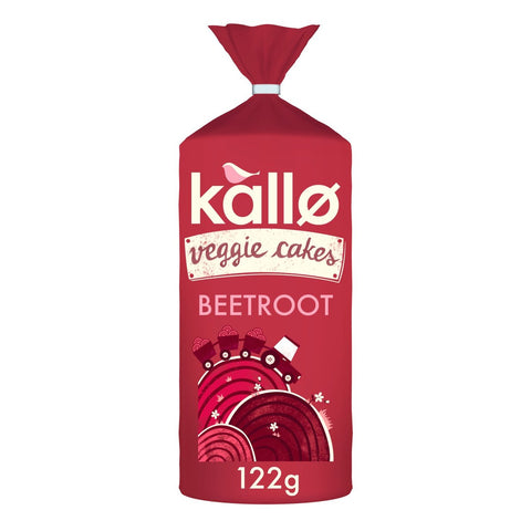 Kallo  Beetroot Veggie Cakes 122g