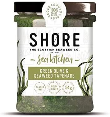Shore Green Olive & Wakame Seaweed Tapenade 180g
