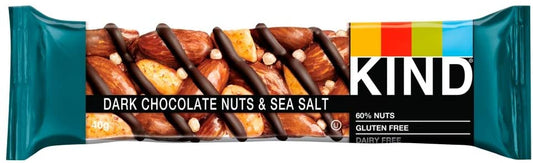 Kind Bars Dark Chocolate Nuts & Sea Salt Bar 40g (Pack of 12)