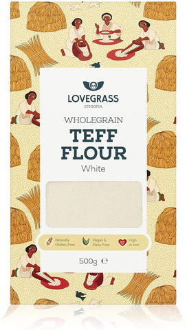Lovegrass Ethiop White Teff Flour 500g