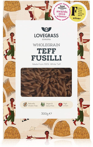 Lovegrass Ethiop Teff Pasta - Fusilli 300g