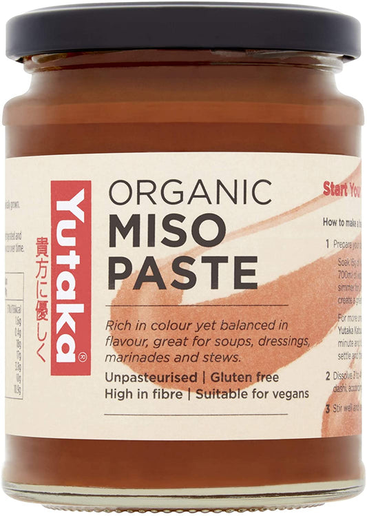 Yutaka Organic Miso Paste 300g (Pack of 3)