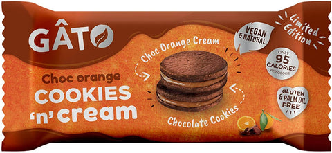 Gato Cookies & Cream - Choc Orange 42g (Pack of 16)