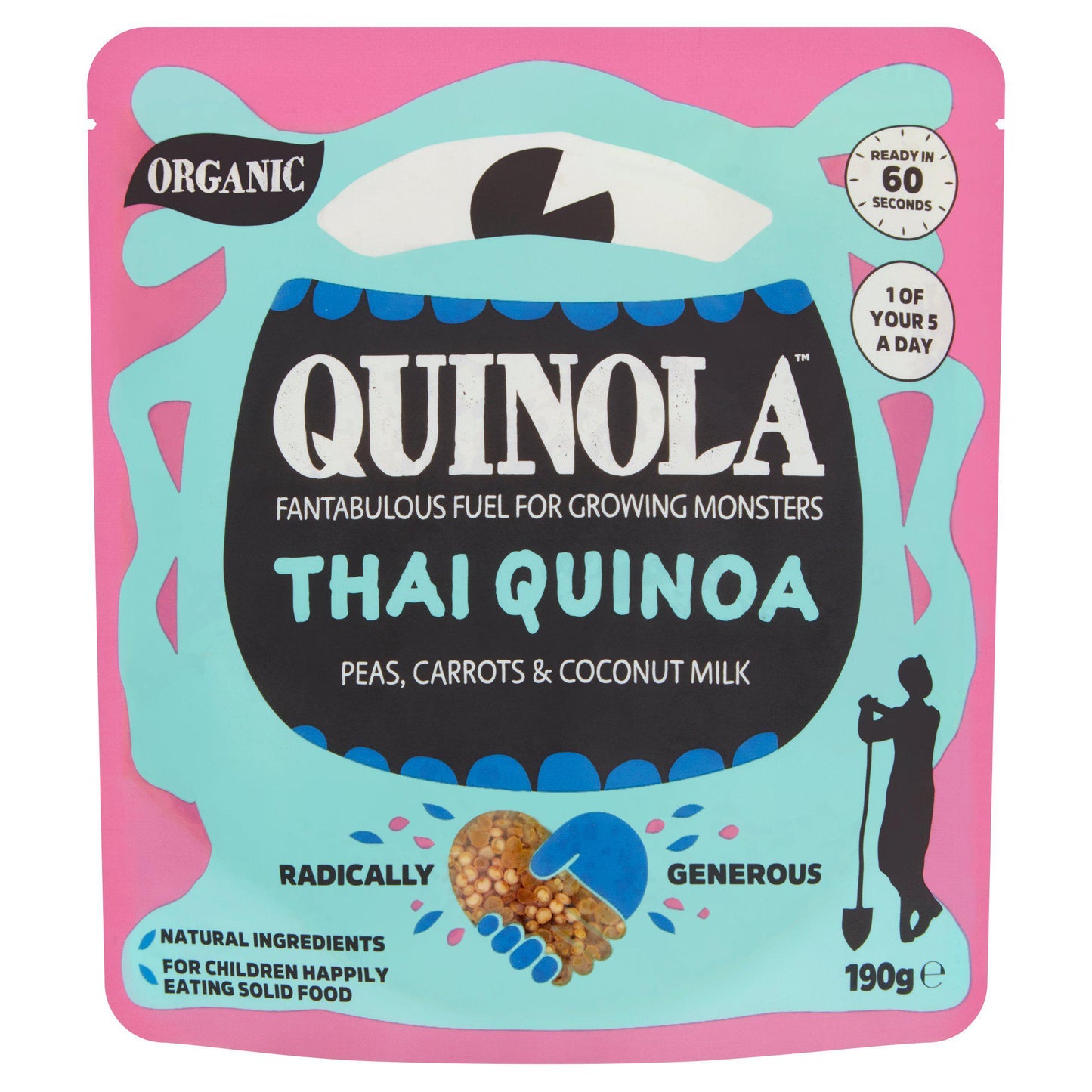 Quinola Organic Kids Thai 190g