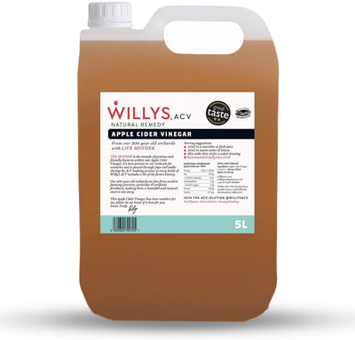 Willys Apple Cider Vinegar With The Mother 5Ltr