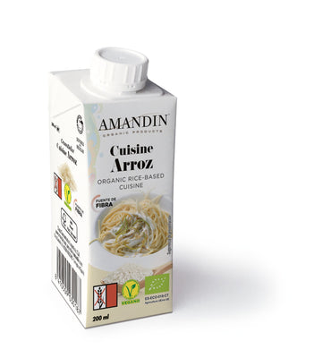 Amandin Organic Rice Based Cuisine Cooking Sauce 200ml