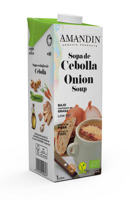 Amandin Organic Onion Soup 1L