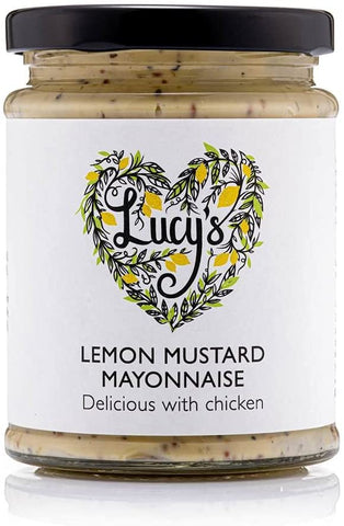 Lucys Dressings Lemon Mustard Mayonnaise 240g